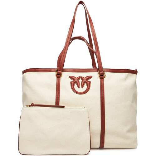 Pinko Ročna torba Miranda Shopper Extra PE 25 PLTT 104715 A2G2 Bež Slike