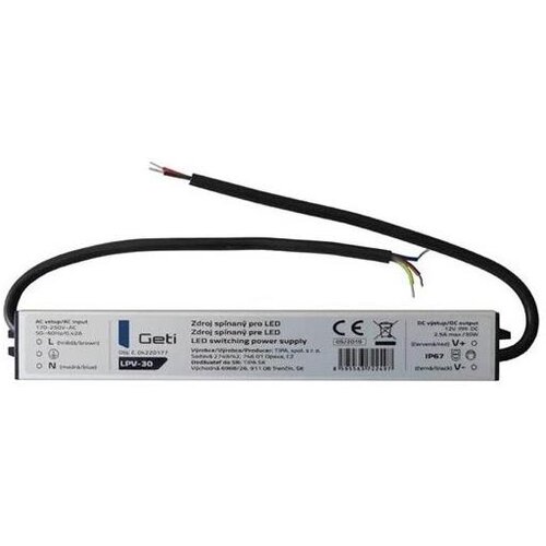  prekidačko napajanje za led trake 30 W/12 v, IP67 Cene