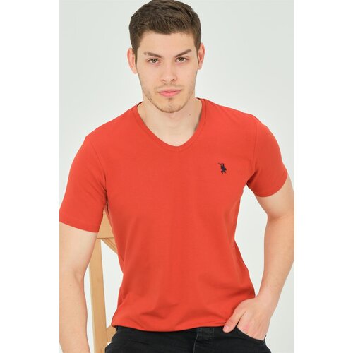 Dewberry T8568 V-NECK MENS T-SHIRT-DARK TILE Cijene