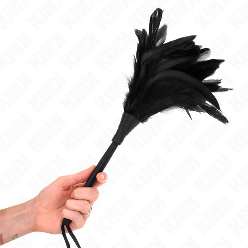 Kink Rose Shape Silicone Tassel Whip 45cm Cene