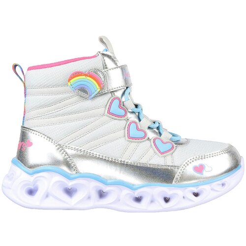 Skechers &amp;Scaron;kornji Heart Lights Siva Slike