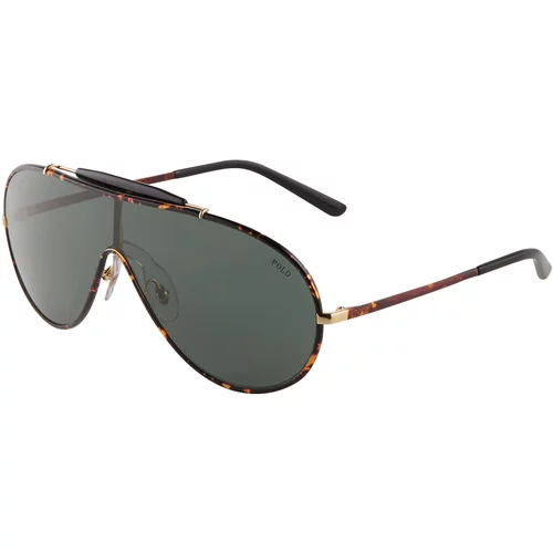 Polo Ralph Lauren Sunčane naočale '0PH3132' smeđa / tamno zelena