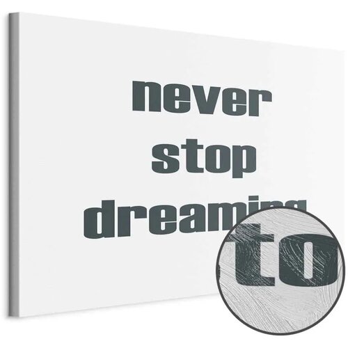  Slika - Never Stop Dreaming (1 Part) Wide 30x20 Premium Print Cene