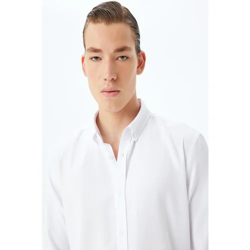 Koton White Men's Adult Shirt