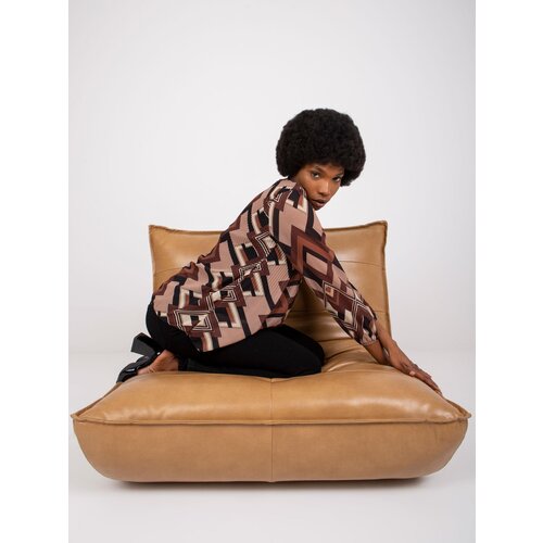 Italy Moda Blouse-DHJ-BZ-8643-2.67P-brown Slike