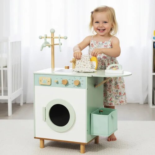 CUTE&COOL- Cute&Cool drvena igračka ve&scaron; ma&scaron;ina sa dodacima Cijene