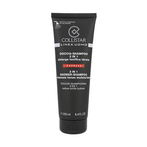 Collistar men 3in1 &amp;scaron;ampon za vse vrste las 250 ml za mo&amp;scaron;ke Slike