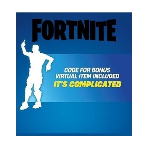 Epic Games fortnite - it's complicated emote (dlc) key europe Cene