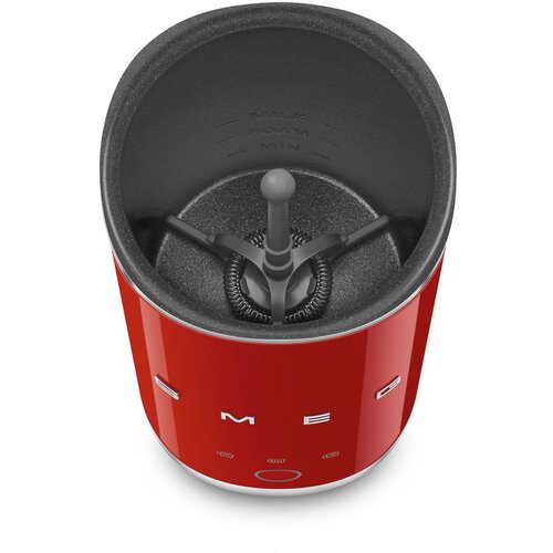 Smeg MFF02RDEU Penacnik za mleko, rdec visok sijaj Slike
