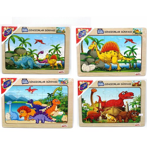 Toyzzz drvene puzle dinosaurus Slike