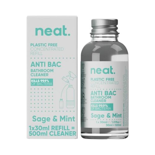 Neat Antibakterijsko čistilo za kopalnico, refill - Sage & Mint Cene