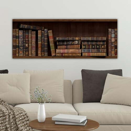 WALLXPERT Dekorativna slika na platnu, 30x80cm, Šareno Cene
