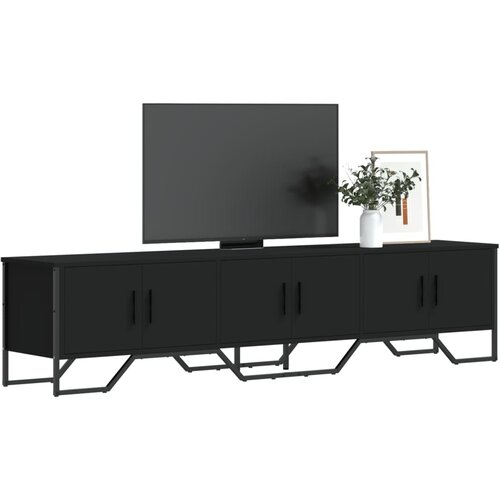 vidaXL TV omarica črna 180x34x41 cm inženirski les Cene