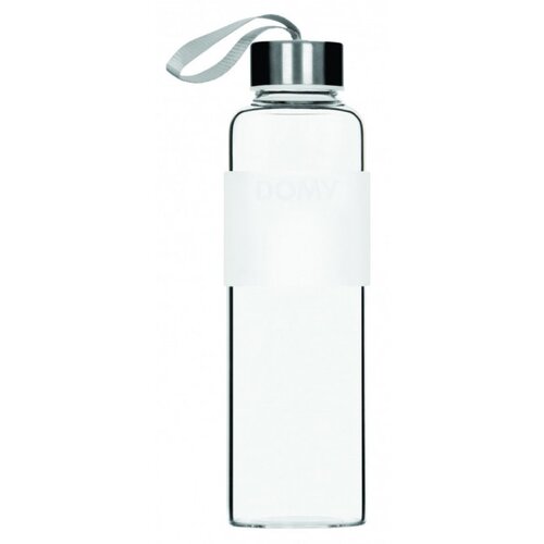 Domy flaša staklena 0.6l, beli silikon ( DO 92833 ) DO 92833 Cene