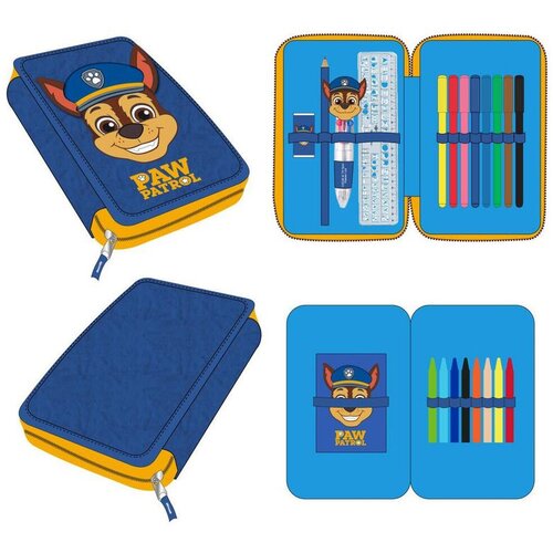 Paw Patrol Plumier Chase Patrulla Canina doble Slike