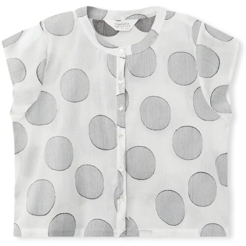 Compania Fantastica Topi & Bluze COMPAÑIA FANTÁSTICA Top 45004 - White Bela Cene