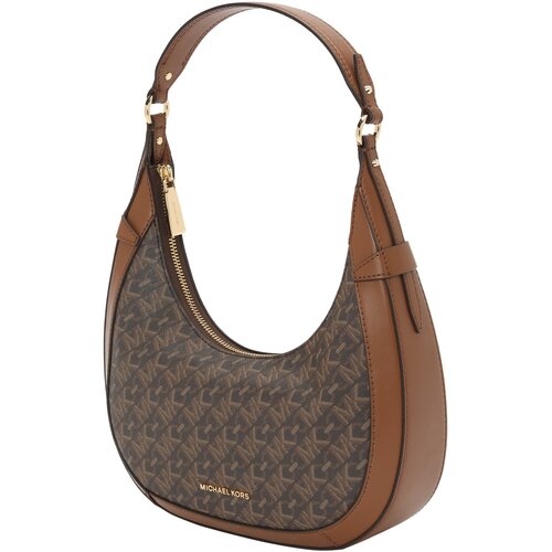 Michael Kors Torba za čez ramo &amp;#039;PRESTON&amp;#039; rjava / konjak / temno rjava / zlata Slike