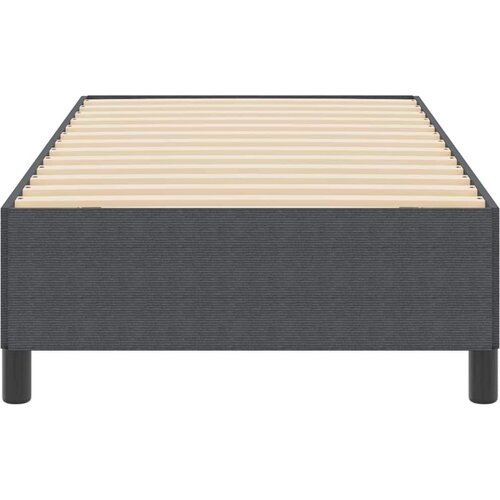  Krevet s opruga kutije Tamnosiva 100 x 200 cm Kordura tekstil Slike