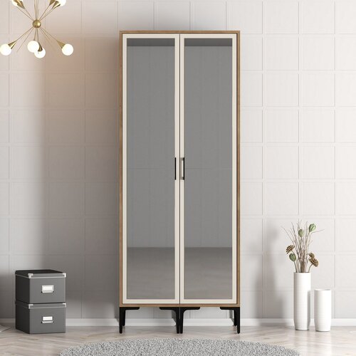 Hanah home Ormar Kumsal RR, 80x201.4 cm, Krem Slike
