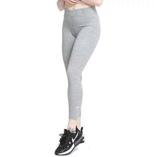 Nike Sportswear Essential Women's 7/8 Mid-Rise Leggings Dk Grey Heather/ White