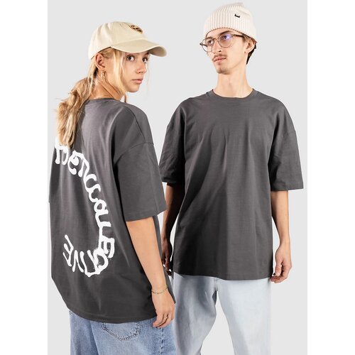 Poetic Collective Spray Text T-shirt iron grey Slike