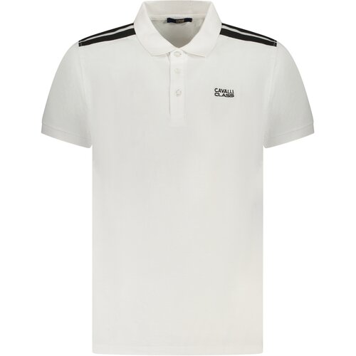 Cavalli Class POLO SHORT SLEEVES MEN WHITE Slike