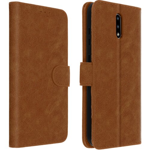 AVIZAR folio case nokia 2.3 z držalom za kartico - rjav, (20616800) Cene