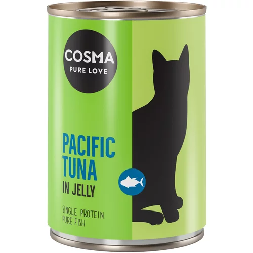 Cosma Varčno pakiranje Original v želatini 12 x 400 g - Pacifiška tuna