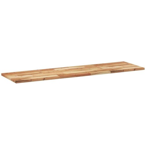 VidaXL Plutajuća polica s uljnim premazom 120x40x2 cm od drva bagrema Slike
