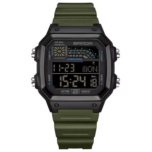 Sanda Digitalna ura BA-41792 - Zelena / Črna Cene