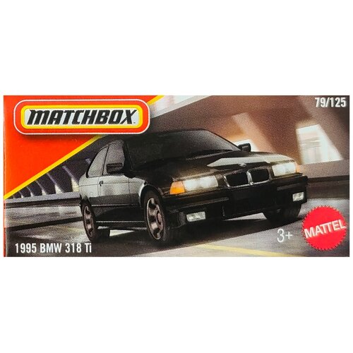 Mattel Matchbox: 1995 BMW 318 Ti igračni avtomobilček v kartonski &amp;scaron;katli 1/64 &amp;ndash; Slike