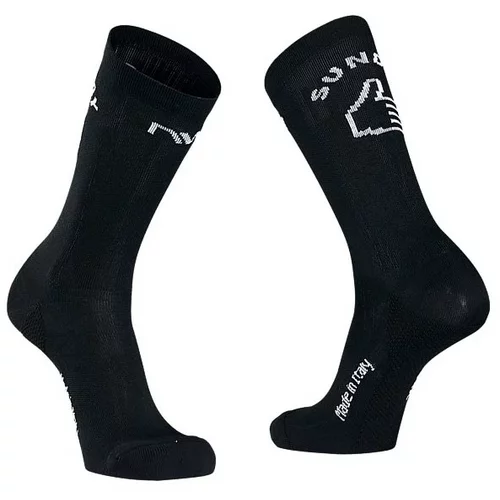 Northwave Cyklistické ponožky Sunday Monday High Sock Black