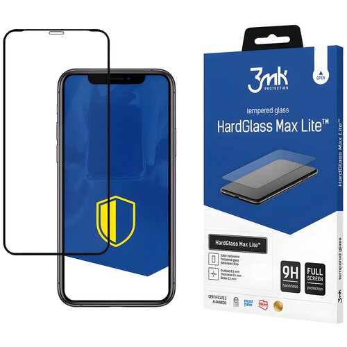 3mk HardGlass Max Lite - zaštitno staklo za Apple iPhone XR - Crna KP21054 Cene