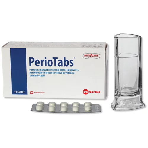  PerioTabs, šumeče tablete