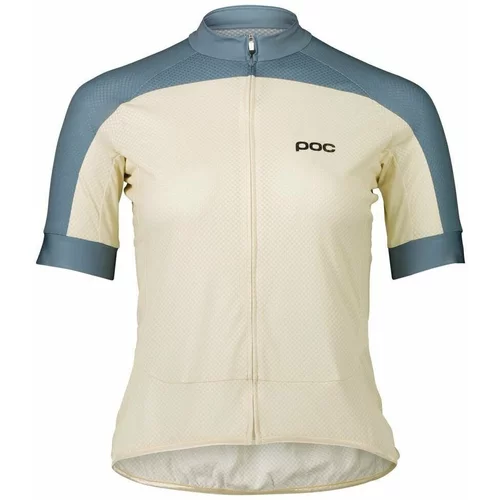 Poc Essential Road Women's Logo Jersey Dres Okenite Off-White/Calcite Blue S