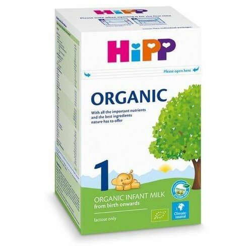 Hipp mleko organic 1 800g 0M+ Slike