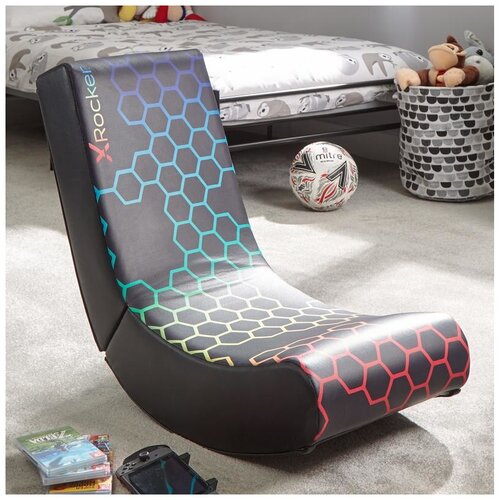 X Rocker Gaming stolček Video Rocker Neo Hex Črn, (5000506999) Cene