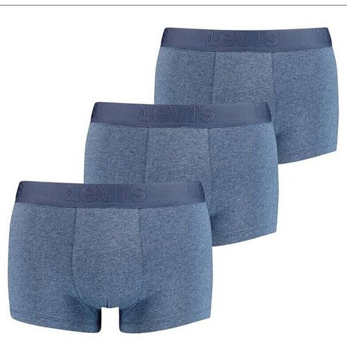 Levi&amp;#039;s 3PACK p&amp;aacute;nsk&amp;eacute; boxerky Levis modr&amp;eacute; (905042001 008) Slike