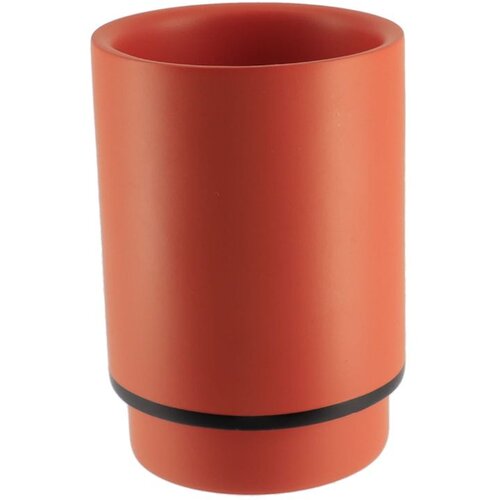Tendance ča&amp;scaron;a za četkice 7,3X10,2CM polirezin narandžasta/crna AA61140124 Slike