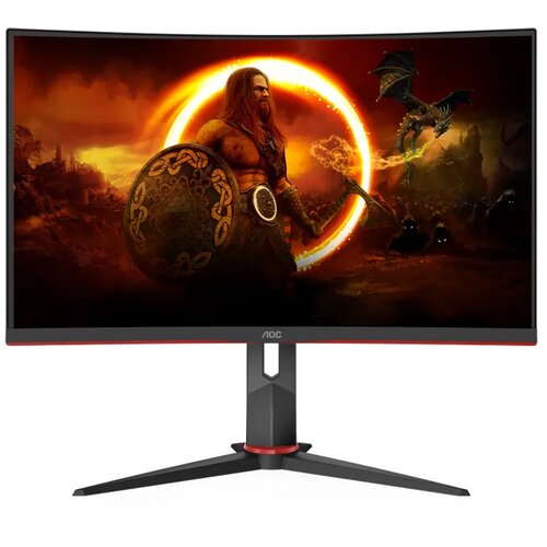 AOC zakrivljen monitor CQ27G2S/BK 27"/VA,zakrivljen/2560x1440/144Hz/1ms MPRT/HDMIx2,DP/freesync/visina/crna Cene