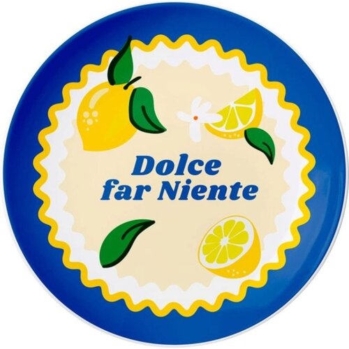 Bialetti Mercato Della Frutta desertni krožnik &amp;Oslash; 20 cm &amp;quot;Limone&amp;quot; - 1 kos Slike