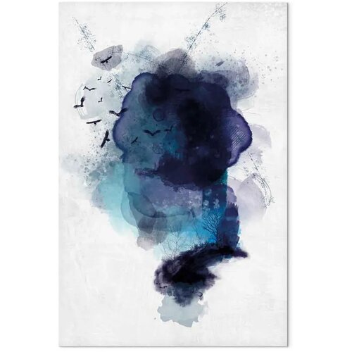  Slika - Blue Memory (1 Part) Vertical 40x60 Cene