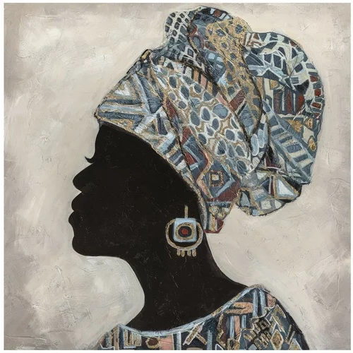 Signes Grimalt Slike, platna African Woman Slikarstvo Črna