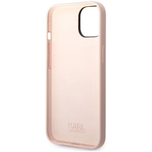 Karl Lagerfeld maska karl lagerfeld liquid silicone karl head za iphone 14 pink Slike