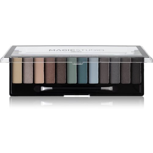 Magic Studio 12 Colors Eyeshadow Palette paleta sjenila za oči 12x1.5 g Slike