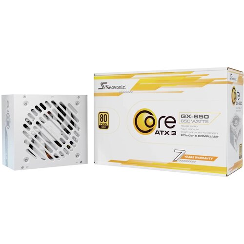 Seasonic CORE GX-650 power supply unit 650 W 20+4 pin ATX ATX White Cijene