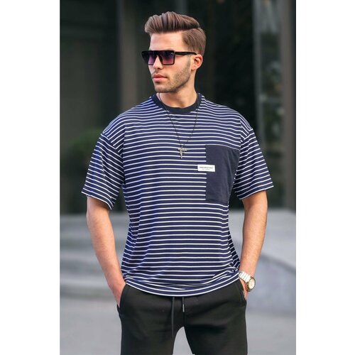 Madmext T-Shirt - Dark blue - Regular fit Slike