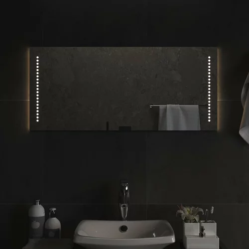 vidaXL LED kupaonsko ogledalo 40x90 cm