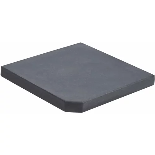 vidaXL utežna plošča za senčnik granit kvadratna 25 kg