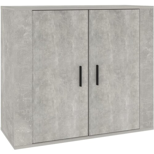 Maison Chic Komoda - Predalnik betonsko siva 80x33x70 cm inženirski les, (21718476) Slike